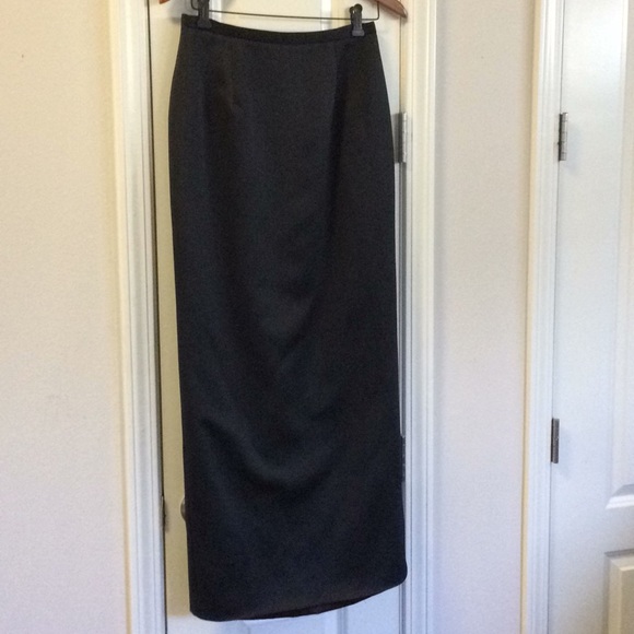 Lillie Rubin black pencil skirt fully lined - Picture 1 of 5